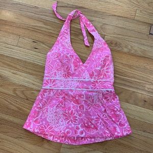 COPY - Lilly pulitzer halter top sz 2